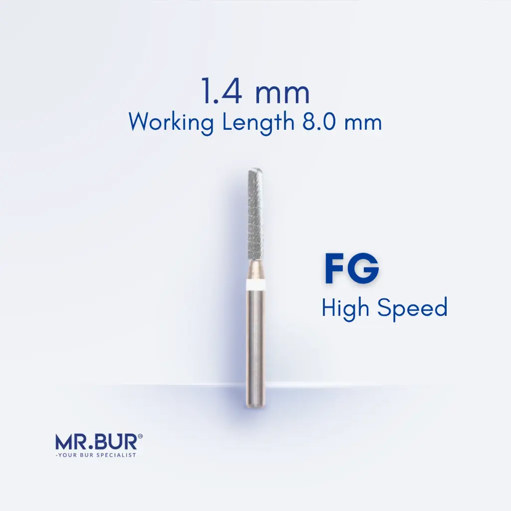 CF141UF.314.014 FINISHING CARBIDE CYLINDER ROUND END