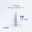 FG FLAT END TAPER CROSS CUT