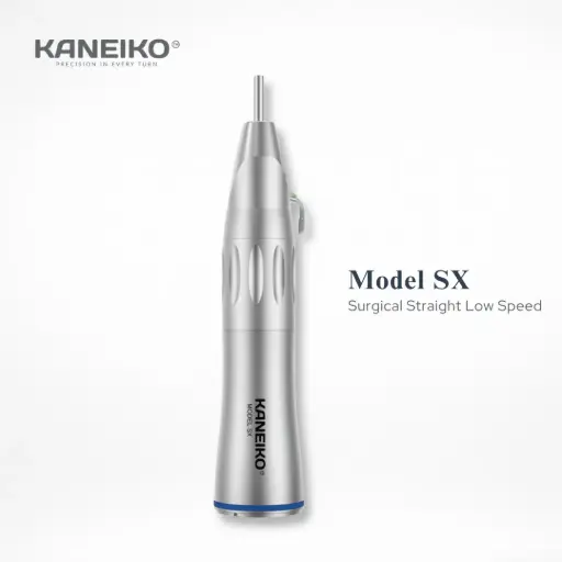 [MODEL SX] KANEIKO 1:1 LOW SPEED STRAIGHT HANDPIECE (EXTERNAL WATER PIPELINE)
